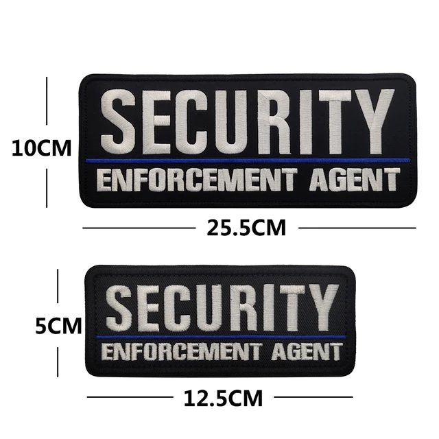 Security Enforcement Officer Patch  Velcro Security Patch Vest - Patch  Applique - Aliexpress