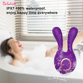 G Spot Rabbit Dildo Vibrator Adult Toys USB Charging Powerful Orgasm Masturbation Sex Toy for Women Waterproof Sex Product MB-56 3