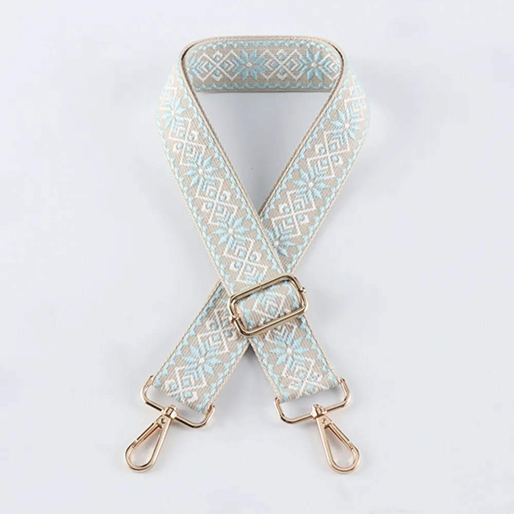 

Регулируемые сумки-мессенджеры на ремне 3,8 см, полноцветные Сменные ремни через плечо с принтом, Женские аксессуары для сумок