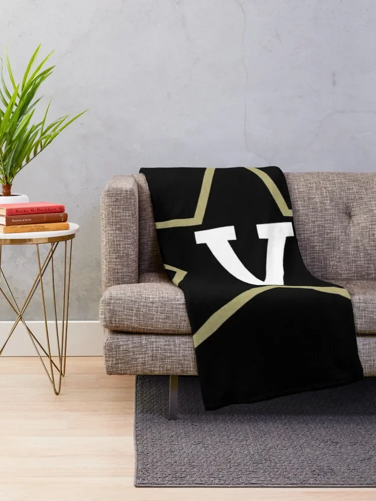 vanderbilt football 4 Throw Blanket Soft Plush Plaid Plaid Blankets 2