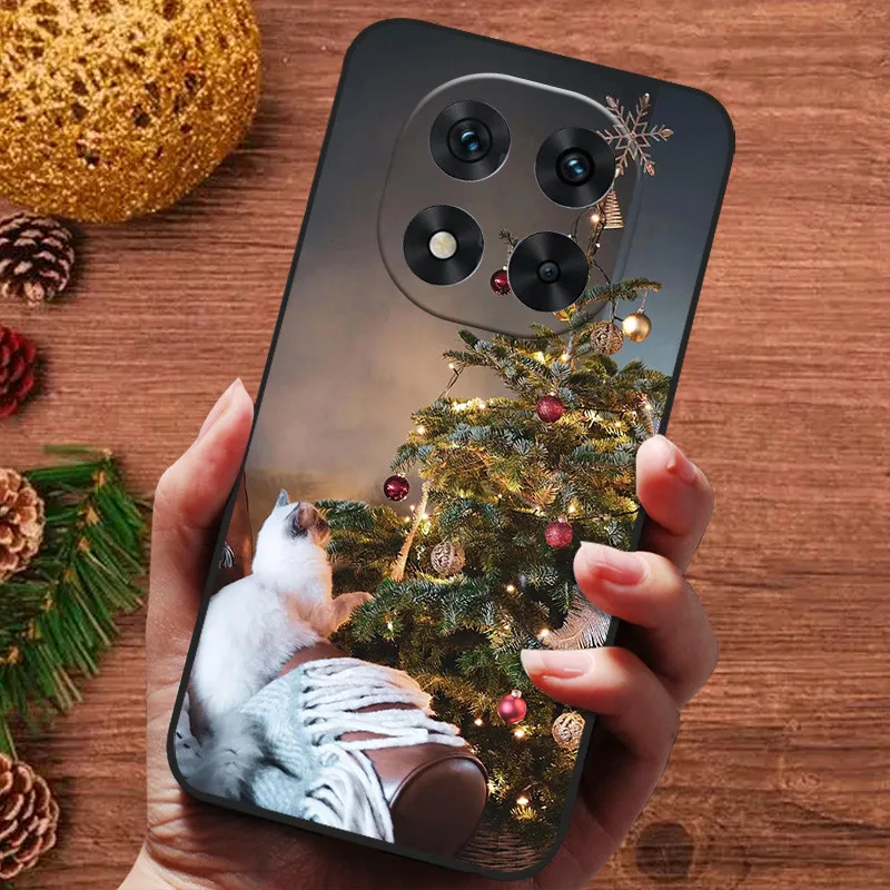 Festive Painted Silicone Soft Phone Cover - Christmas Edition