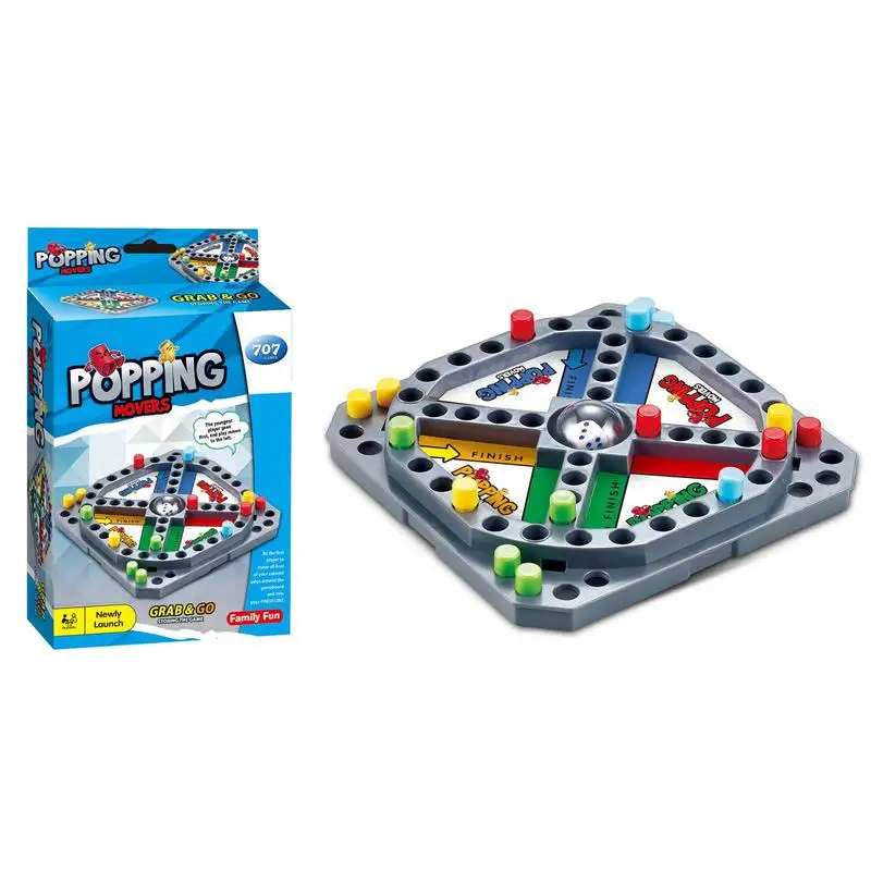 

Classic Strategy Game Set Classic Portable Strategy Toy Desktop Board Interactive Winning Moves Games Family Travel Games