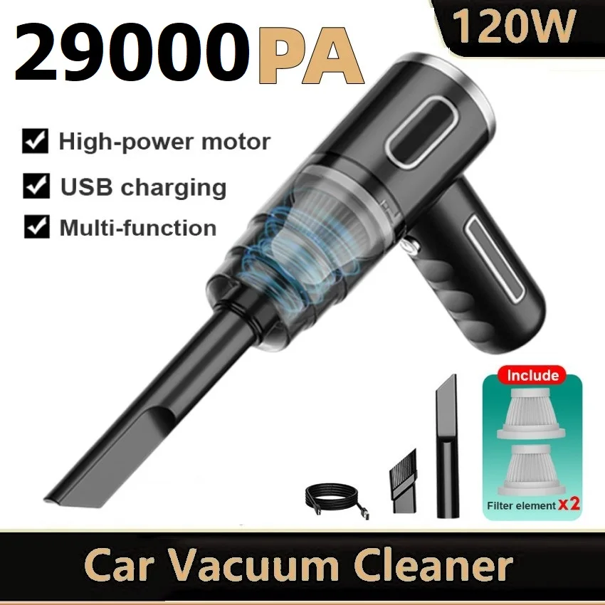 290000Pa Car Vacuum Cleaner Strong Suction Wireless Vacuum main image 0