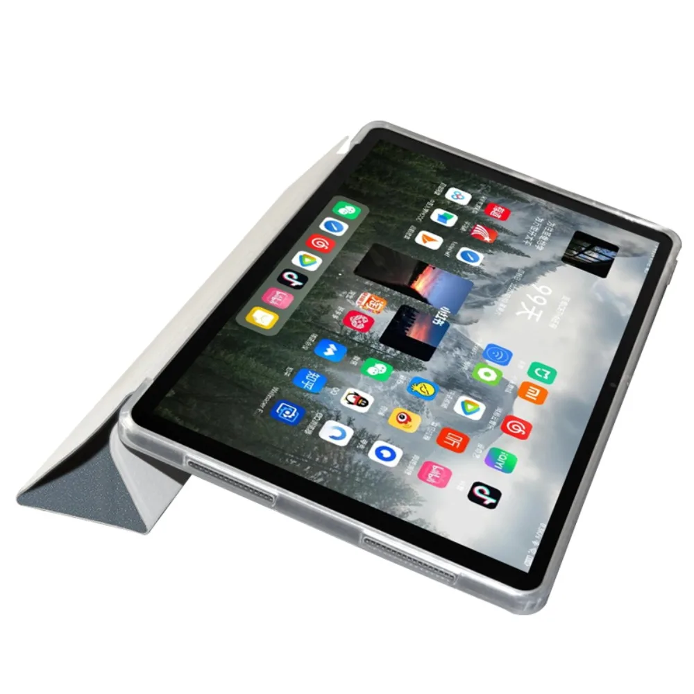 Premium Folio PU Leather Soft TPU Flip Tablet Case, 8.8