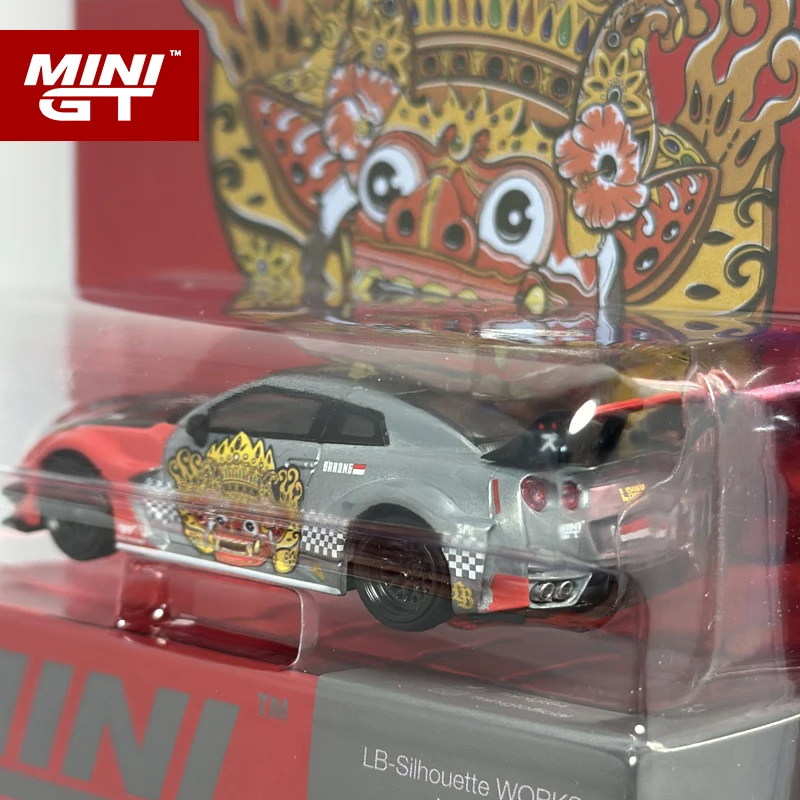 바롱 체이스 합금 자동차 모델 651, * 재고 * MINIGT 1:64 LB WORKS GTR R35 RR Ver.1