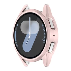 Protective Hard Bumper Shell for Smart Watch - Durable PC Frame Cover for Enhanced Safety (Pink)