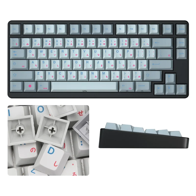 Idobao-teclas mecânicas do teclado, pbt, abs, retro,