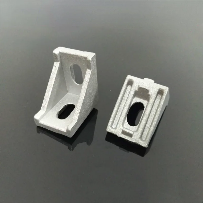 

5PCS European Standard Aluminum Profile Parts 2020 Angle Code 2028 Corner Fitting Angle Seat L Profile Angle Connector