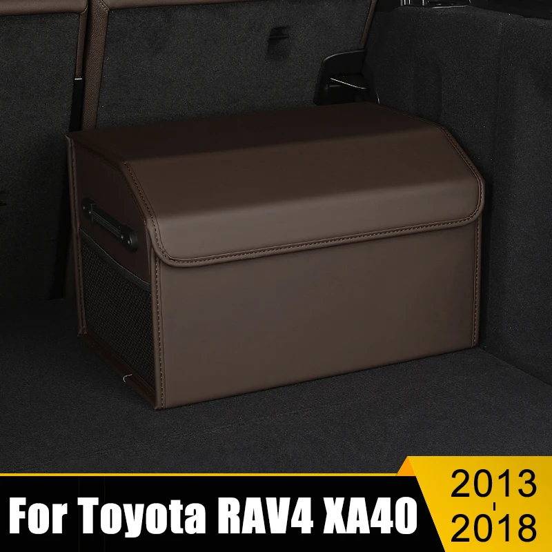 

Portable Car Trunk Storage Box Large Capacity Holder Tools Container For Toyota RAV4 XA40 2013 2014 2015 2016 2017 2018 RAV 4