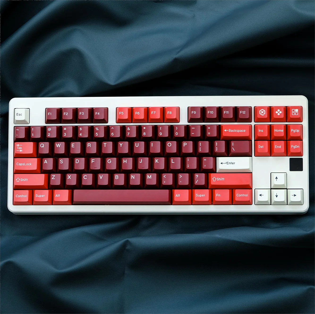 Gmk Jamon Keycaps 170 Teclas Pbt Double Shot Perfil Cereja Vermelho 61 64 68 74 87 96 980 100 Layout Teclado Mecânico qx - Imagem 6