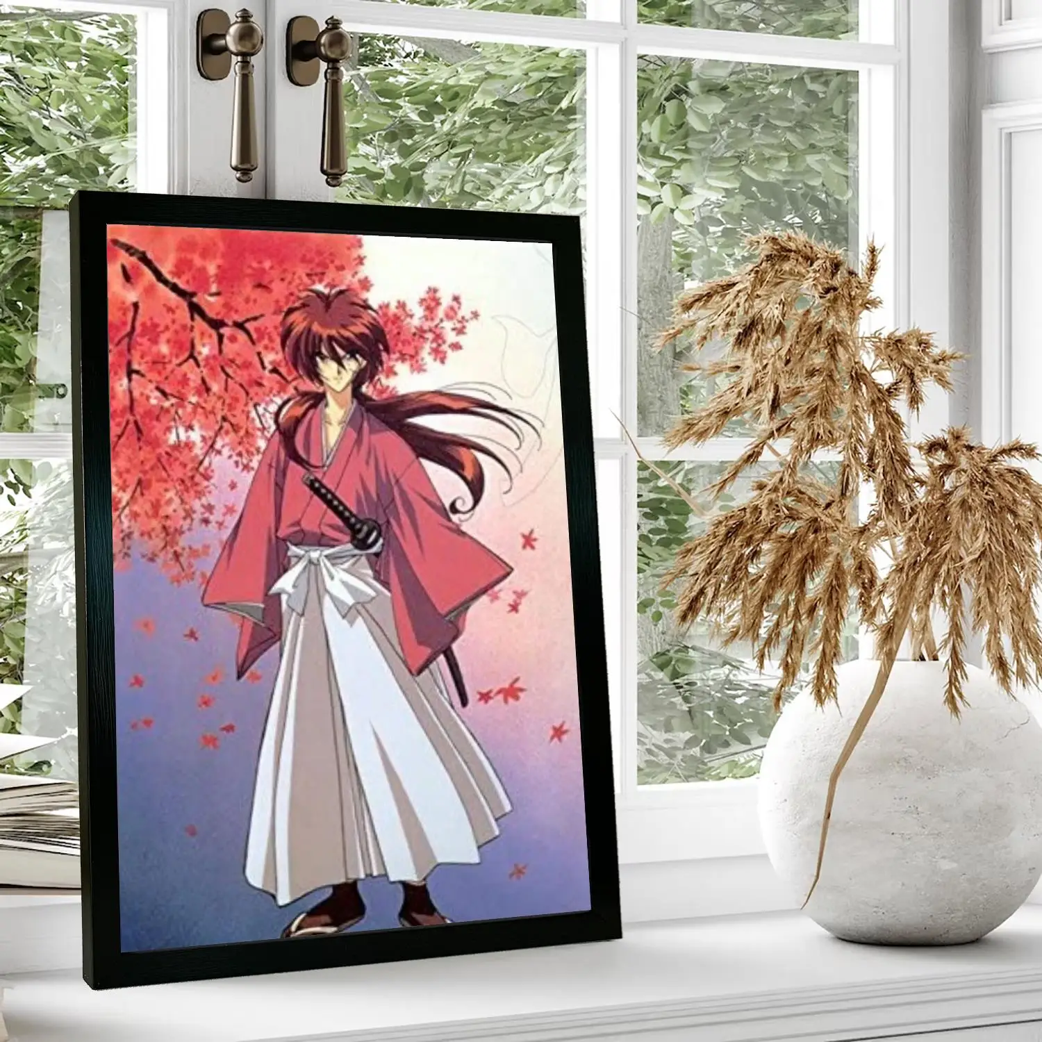 Rurouni Kenshin Kyoto Inferno Canvas Art Poster and Wall Art