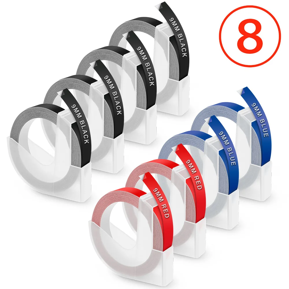 Manual Embossing Label Maker for DIY Self-Adhesive Labels