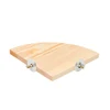 Parrot Bird Wood Perch Stand Platform Rectangle Fan-shaped Shelf Stand Board For Budgie Parakeet Cockatiel Hamster Gerbil Rat 6