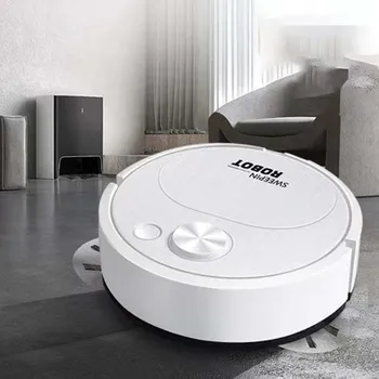 Intelligent Sweeping Vacuum Cleaner Robot 2-In-1 New Household Sweeper Vacuum Wireless Automatic Sweeping Robot Cleaning Expert 1