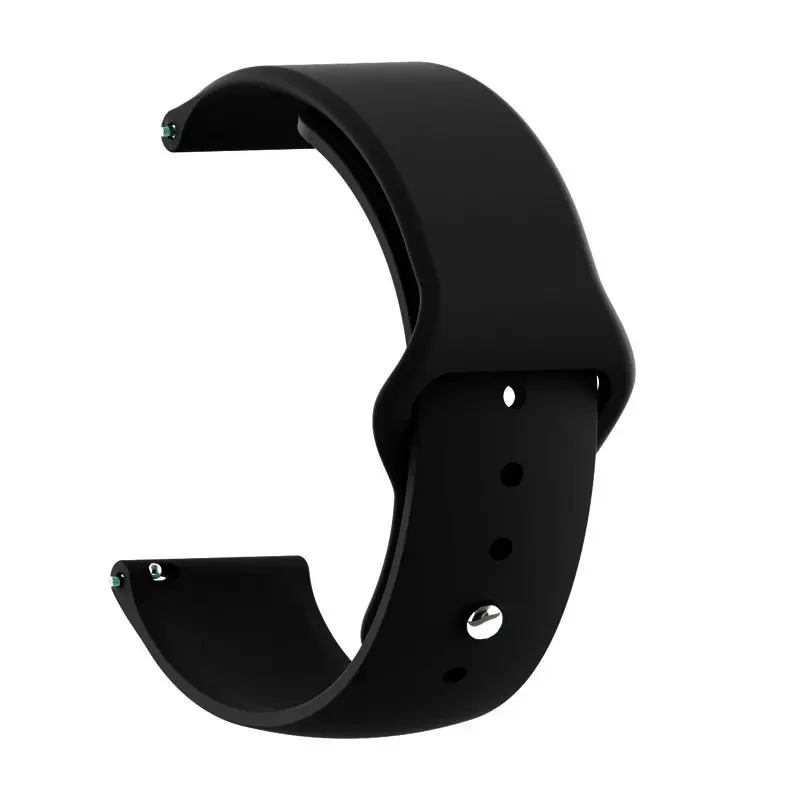 Silicone Watch Strap - 20mm/22mm Adjustable Band, Universal Fit