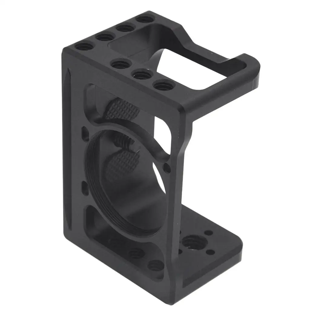 RX0 II 카메라 비디오 촬영 액세서리용 37mm 필터 및 LED 라이트 슬롯이 있는 보호 케이지 프레임 케이스