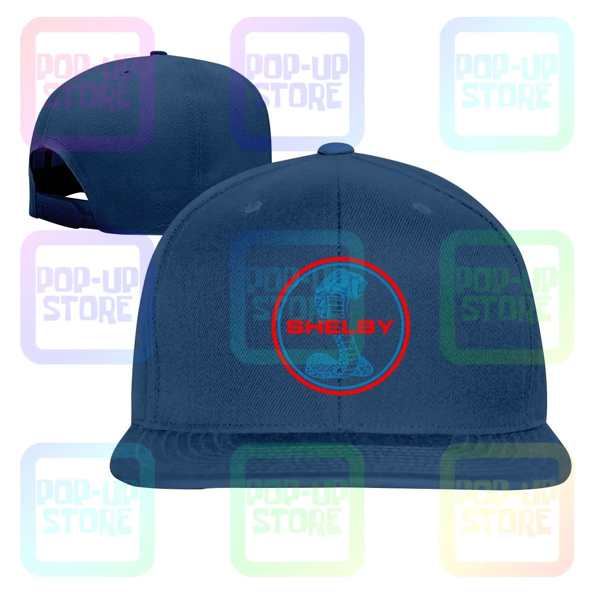 Shelby Mustang Gt350 Snapback Cap 