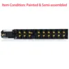 RC 9 Axles Metal Trailer Semi-assembled Extendible Trailers for 1/14 Remote Control Tractor Truck Car Models with LED Lights 6