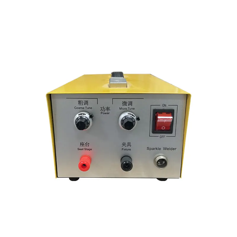 

30A 220V Spot Welding Hand Held Pulse Spot Welder Welding Machine Gold And Silver Jewelry Processing Tool Equipment