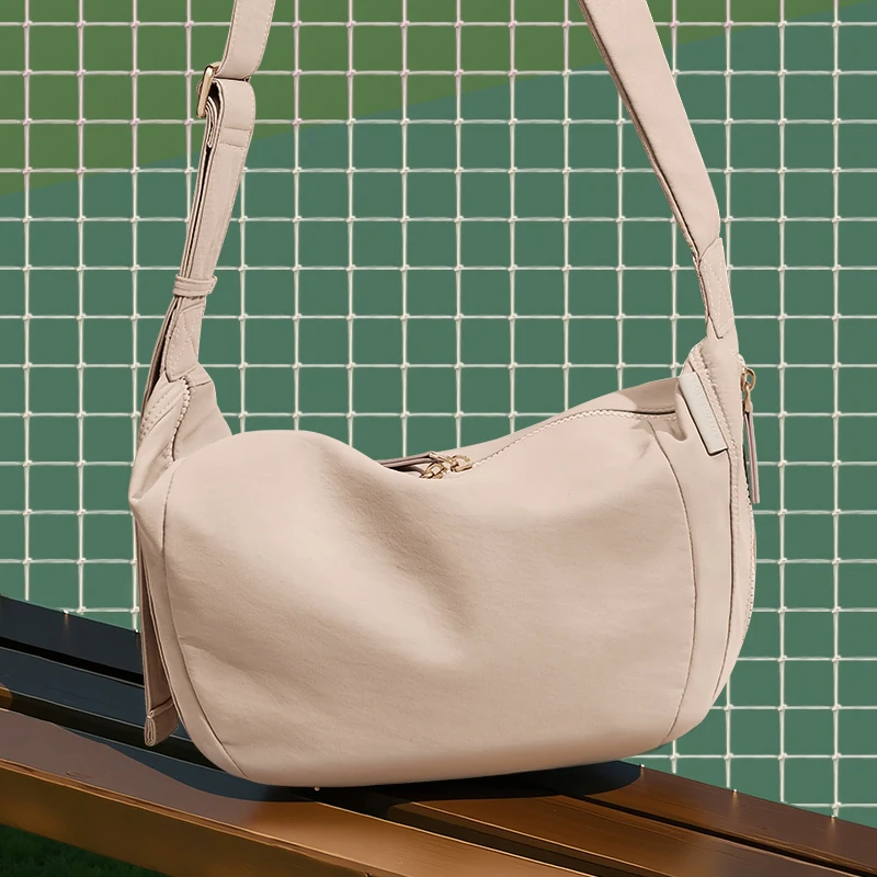 GOLF Women's Crossbody Bag Waterproof Single Shoulder Bag Oxford Cloth Sling Lightweight Solid Color Casual