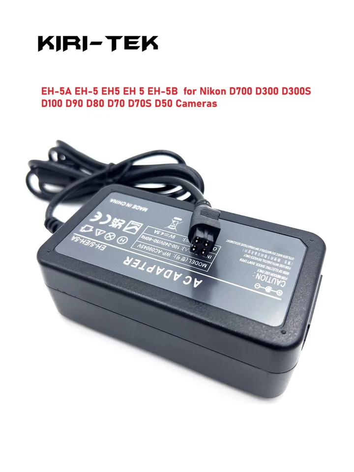 EH-5A EH-5 EH5 EH-5B Camera AC Power Adapter for Nikon D700 D300