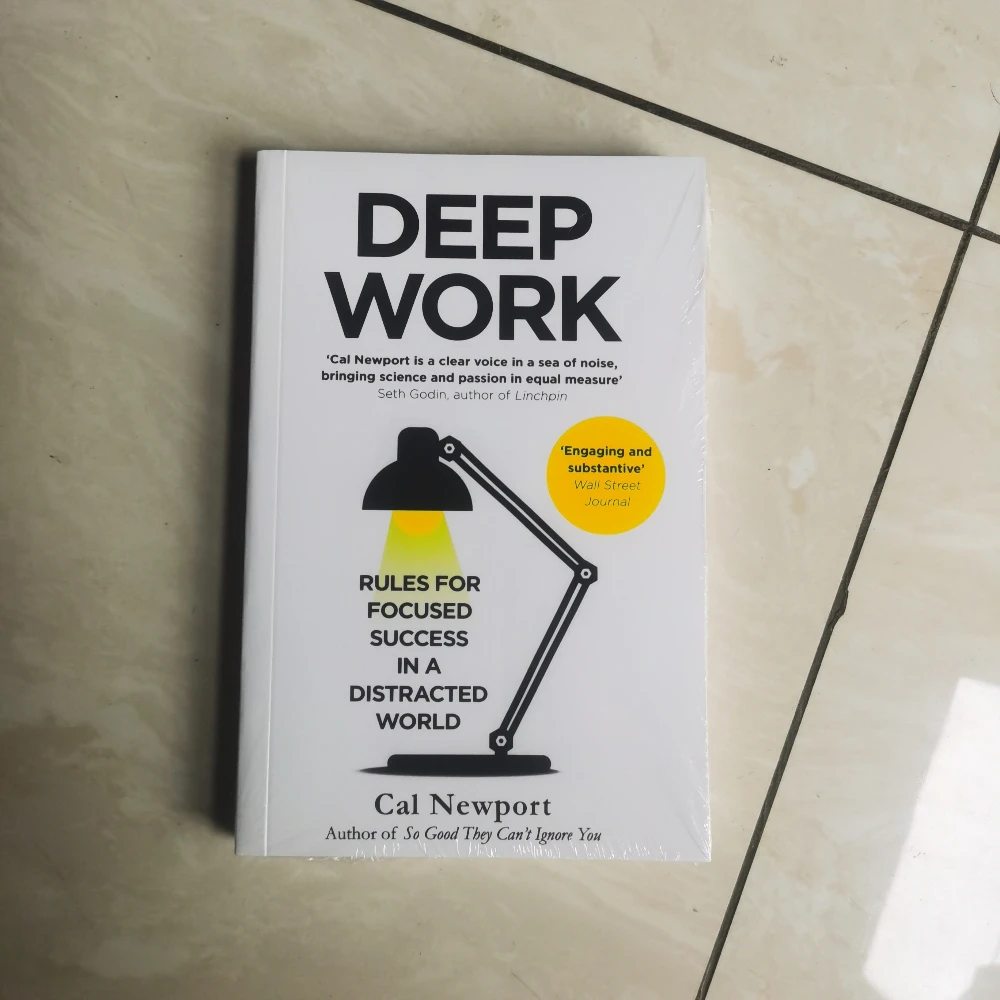Deep Work English Book By Cal Newport Rules for Focused Success In A ...