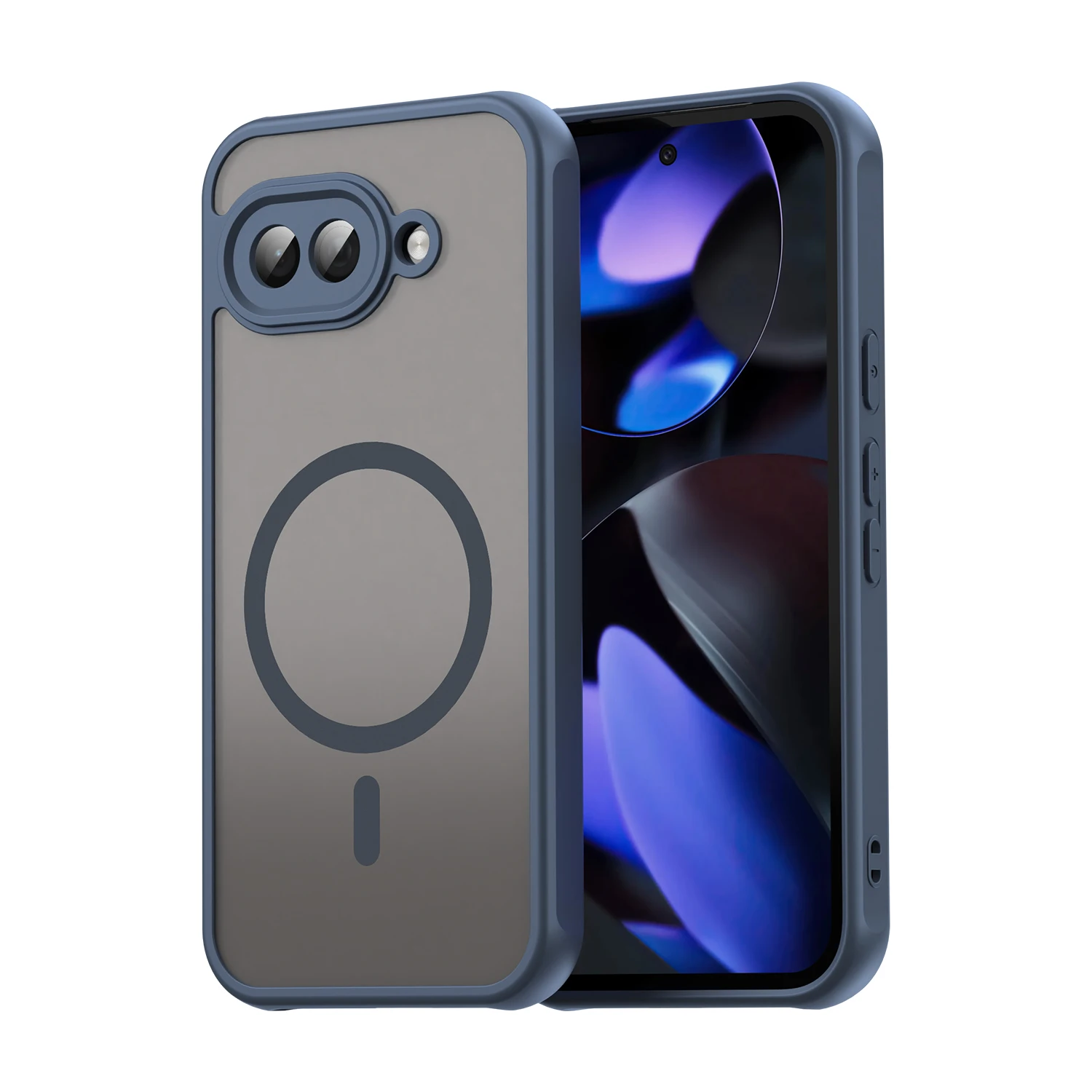 Shockproof Dustproof Magsafe-Compatible Magnetic Wireless Charging Phone Case