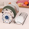 Stainless Steel Dish Draining Rack Kitchen Pot Lid Plates Storage Racks Multipurpose Shelf Bowl Drying Holder Kitchen Organizer 4