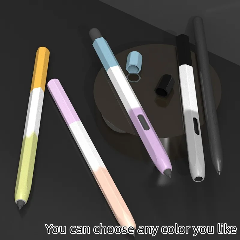 Estojo de Silicone para Lápis Tablet Touch Stylus Pen Cover Colorido para Samsung Galaxy Tab s6 Lite s7 fe s8 Ultra s9 Plus - Imagem 5
