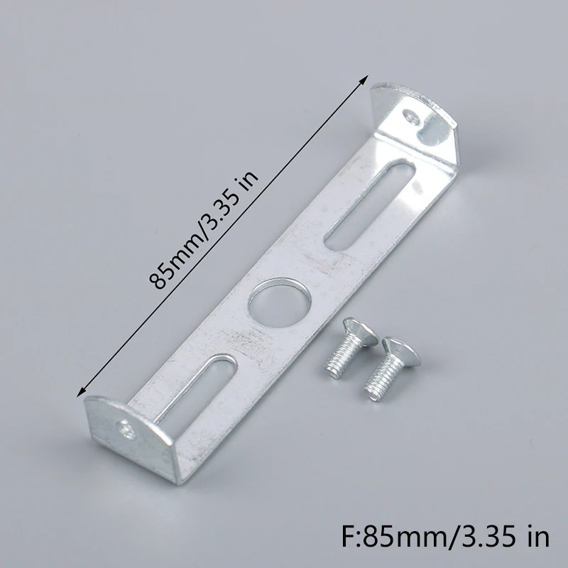 Iron Ceiling Plate Mounting Bracket with Fixed Screws for Ceiling Lamp Installation