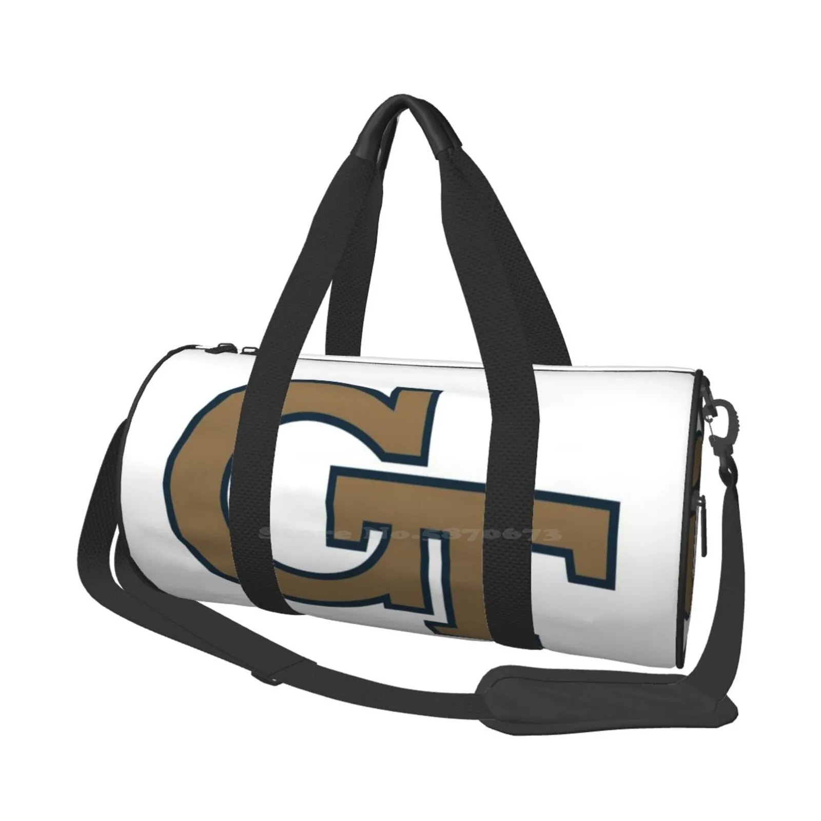 

Tech - Georgia Large-Capacity Shoulder Bag For Shopping Storage Outdoor Yellow Jackets Logo