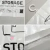 Hanging Vacuum Storage Bags,  Hanging Space Saver Bags, Hanging Storage Bags for Clothes, Vacuum Sealed for Suits, Dress, Jacket 5