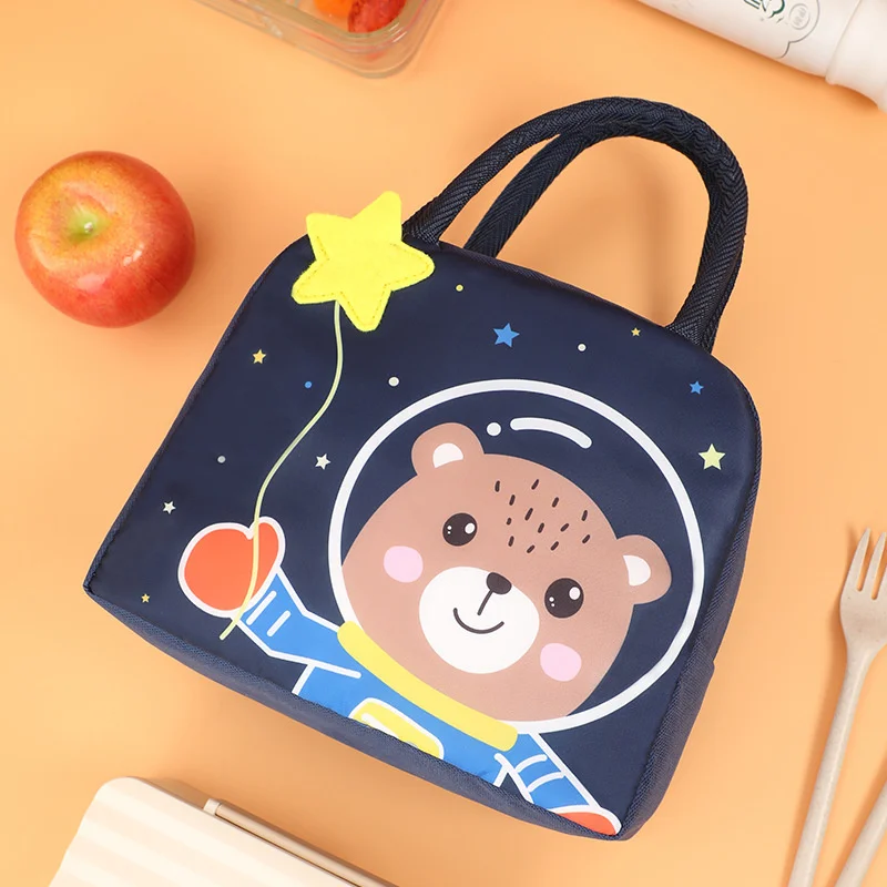 1pcs Kawaii Portable Fridge Thermal Insulated Lunch Box Tote Food Small Cooler Bag Pouch