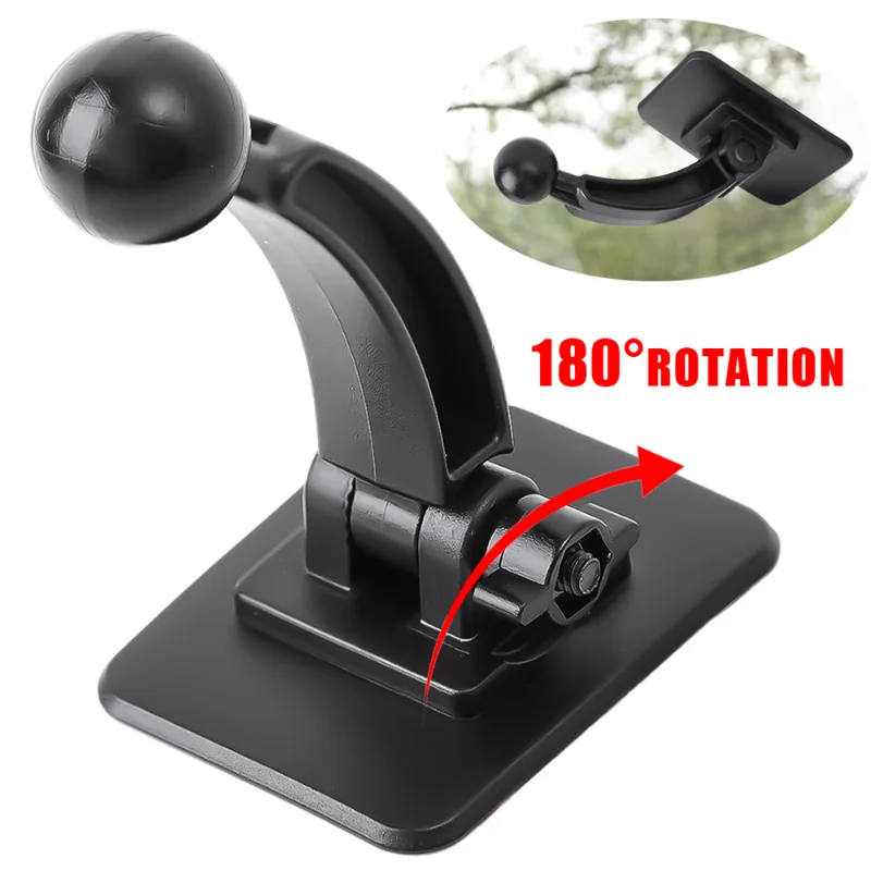 Universal Car Phone Holder 17mm Ball Head Base 180 Degree Rotation Dashboard Mount Bracket for IPhone14 13 Xiaomi Samsung