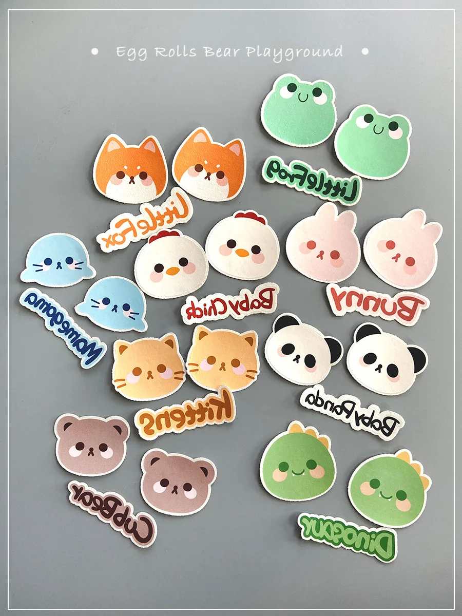 Ski Face Sticker Cartoon Animal Winter Outdoor Sports Sticker Anti-frostbite Face Protection Nose Set