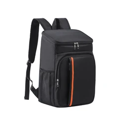 18L Durable Waterproof Insulated Cooler Bag (Black)