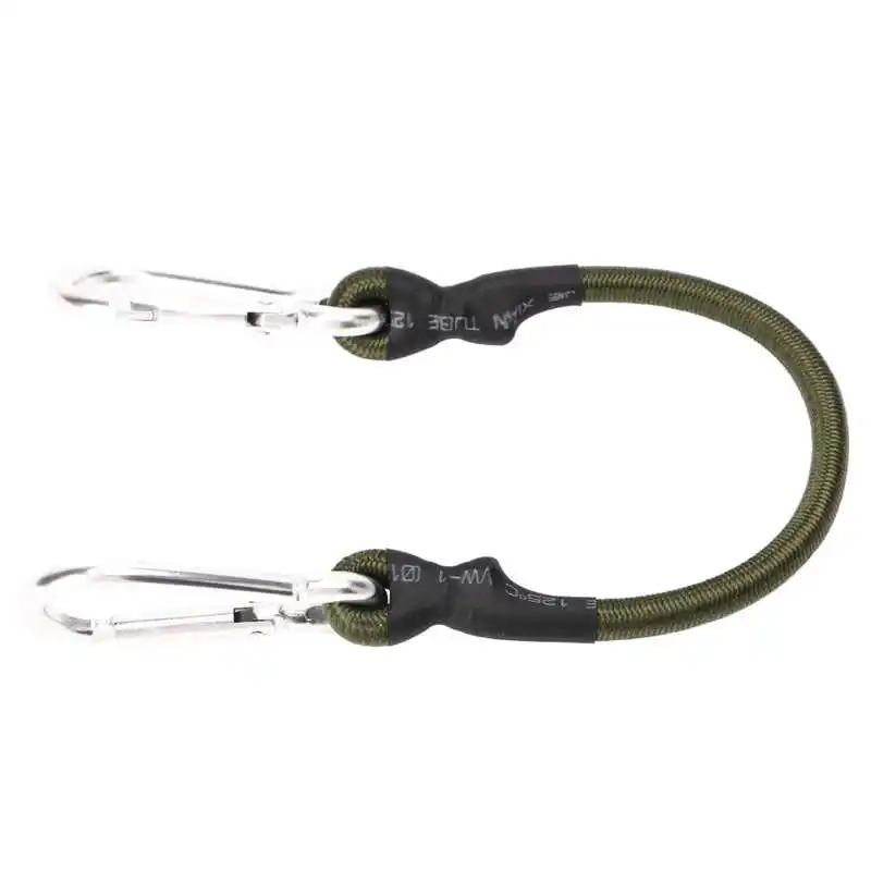 Heavy Duty Bungee Cord Easy Fixation Firm Multipurpose Strong Wear Resistance Bungee Straps with Carabiners for