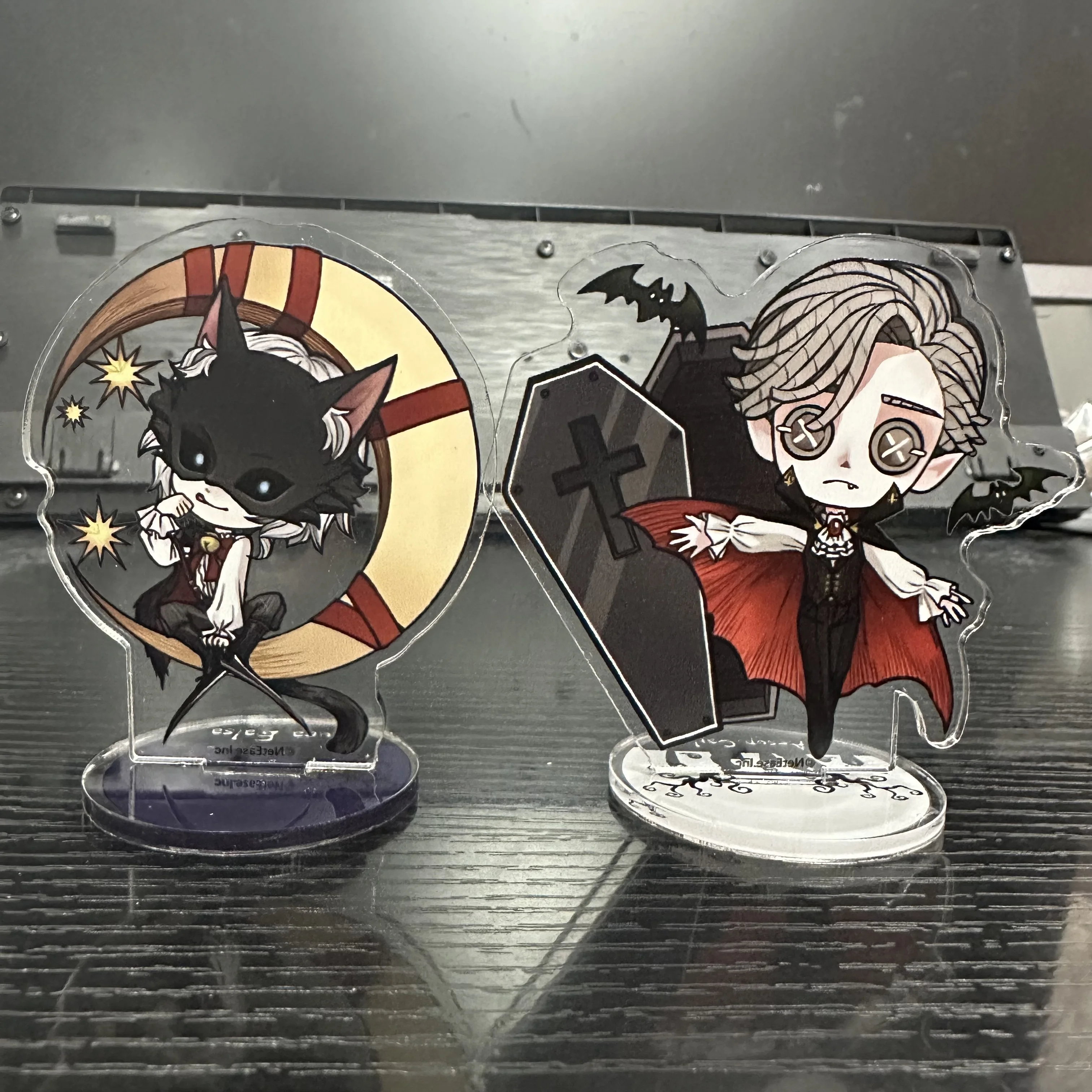 Anime Identity Ⅴ Figures Andrew Kreiss Luca Balsa Norton Traverse Naib Subedar Cosplay Acrilico Stand Modello Fan Regali Di Halloween