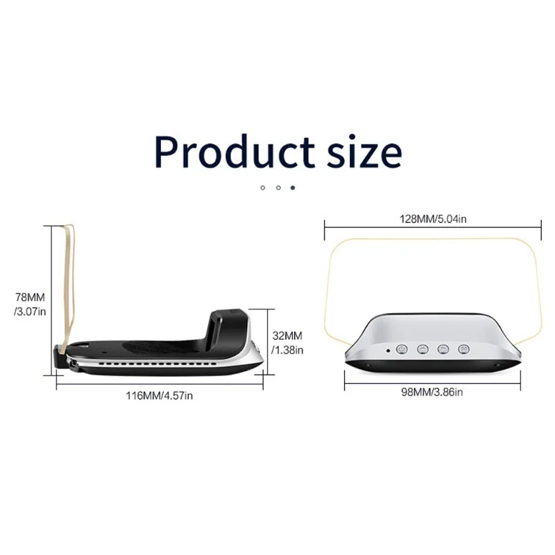 Display Head-Up per Auto con Navigazione GPS Digitale, Tachimetro, Proiettore OBD2, Schermo con Sistema GPS Duale - immagine 2