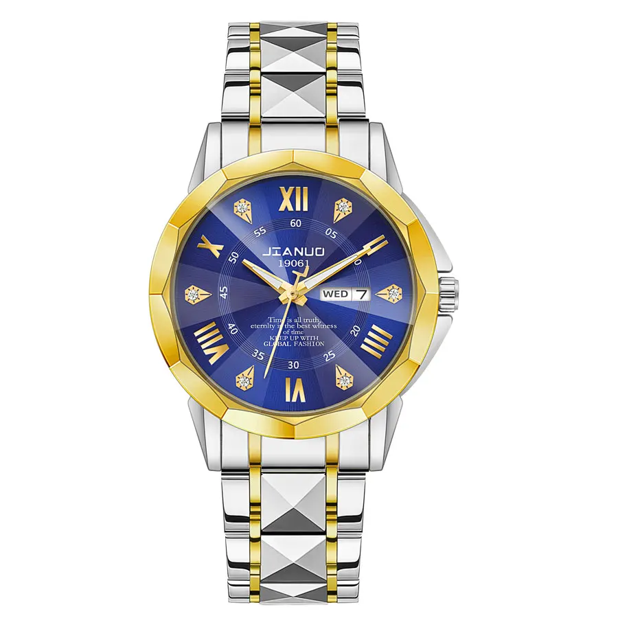 هذه ساعة يد كوارتز للرجال ماركة جيانوه JIANUO