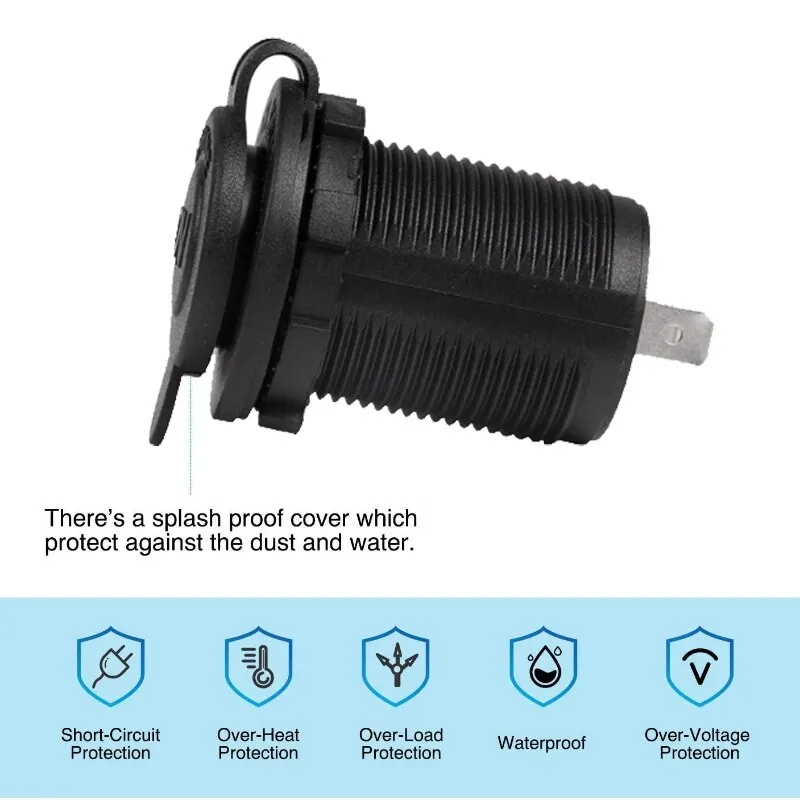 ڵ   , 12V 24V  ÷ , ڵ ׼ 12V  USB , Ÿ  ũ 200