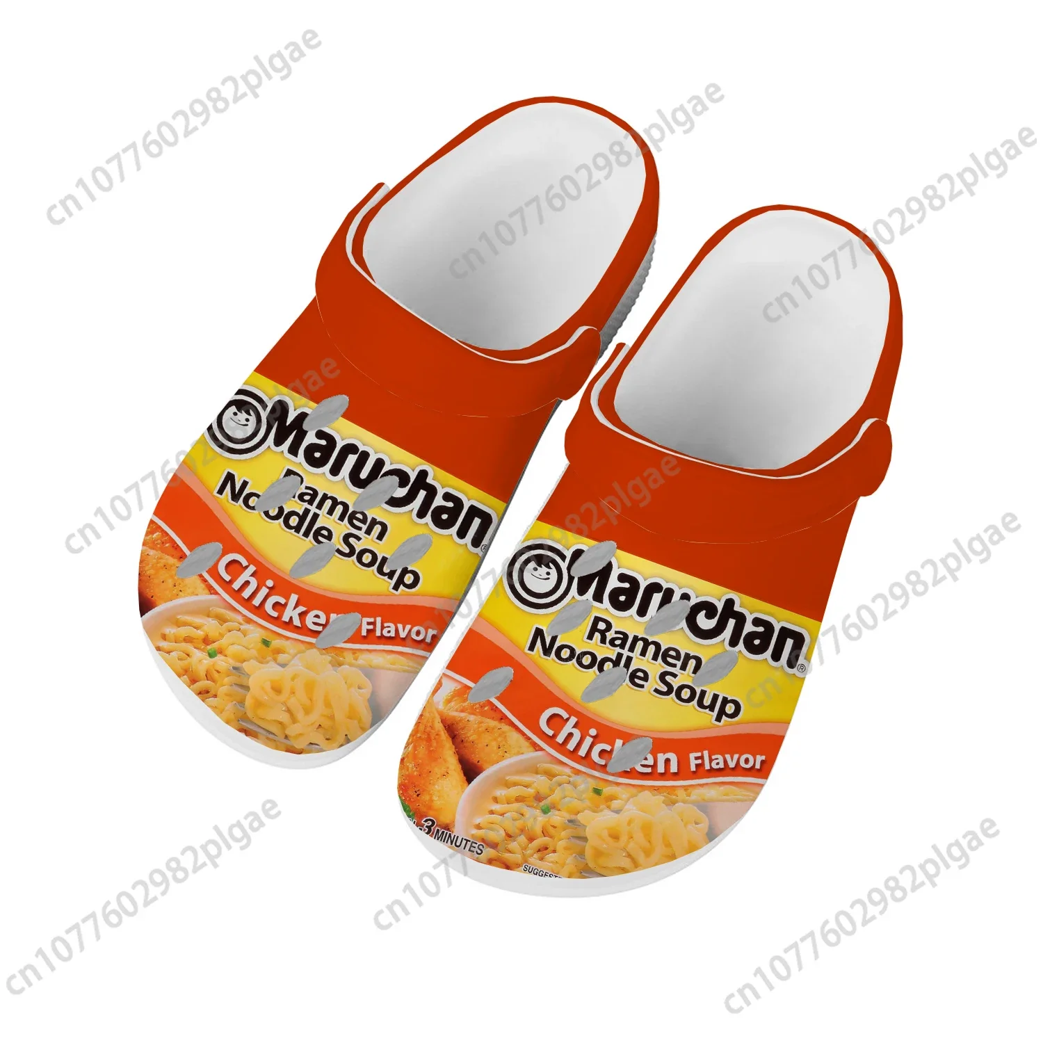 Funny Maruchan Ramen Noodles 3D Print Men Women Clogs Slippers Kid Shoes EVA Ligtweight Sandals Summer Beach Outdoor-1
