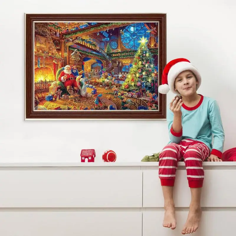 HappyGoLucky Calendario Avvento 2024 Adulti, Puzzle Adulti 1000 Pezzi Regali Natale Uomo Donna e