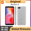 Original Xiaomi Redmi 6 4GB 64GB 13000mAh 6.6 inch celular googleplay Fingerprint Octa-core Global Rom 4G Smartphone 1