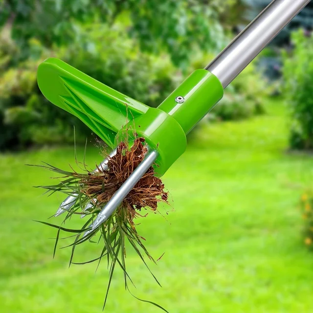 Gyomhúzó Szerszám Hosszú Fogantyú Gyomnövény Eltávolító Kert Álljon Fel Up Weeder Kézi Gyomi Állandó Húzó - Image 6