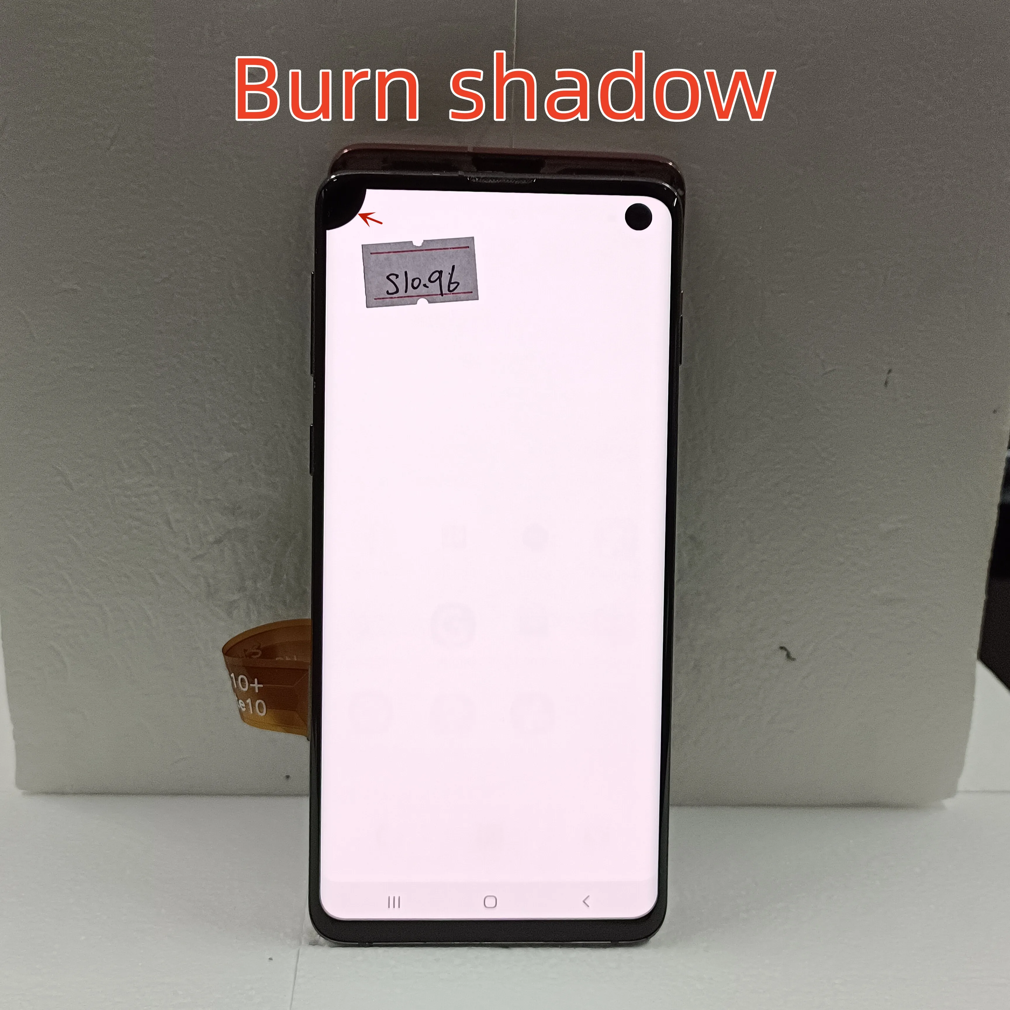 

ЖК-дисплей Amoled с сенсорным экраном и дигитайзером в сборе, 100% тест, для Samsung Galaxy S10, G973, Sm-g973f, Sm-g9730, 6,1 дюйма с Dot