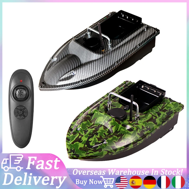FishingBaitBoat500mRemoteDualMotor15KGLoadingAutomaticCruise