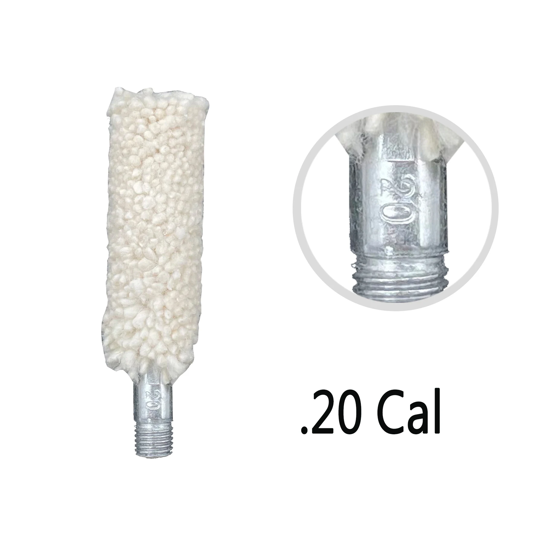 5 Pieces Gun Cleaning Kit Swabs Gun Cleaning Mop Brush for .38/.44 Cal/.45 Cal/12 Gauge Supplies gun accessories