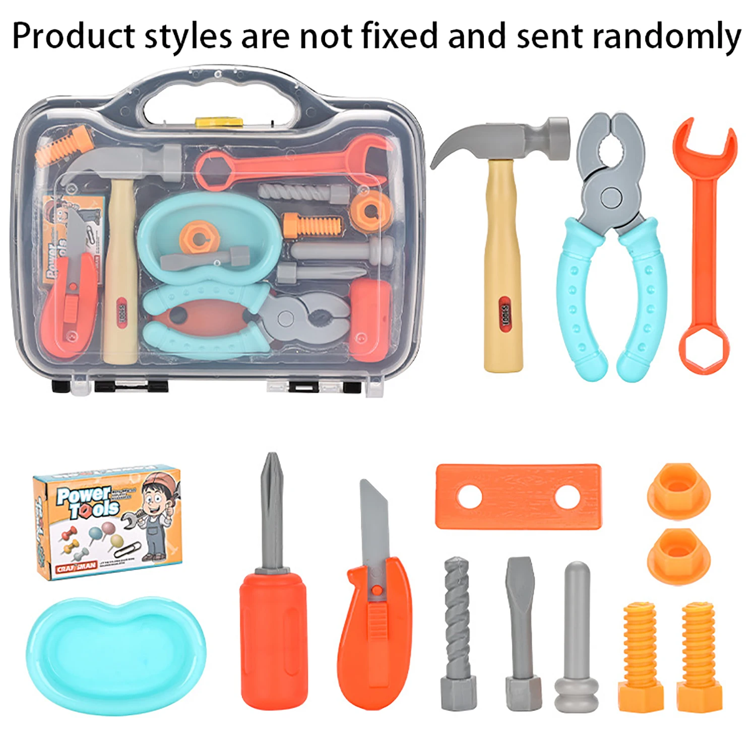 Kids Repair Toys Kids Construction Toys Kids Pretend Play Set Kids Educational Toys Home Repair Toys 13-15PCS Kids Tool Set
