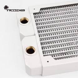 FREEZEMOD Copper Radiator Watercoole, PC Water Cooling Computer Case,Suitable For 120mm Fans TSRP-TW120/240/360/480mm